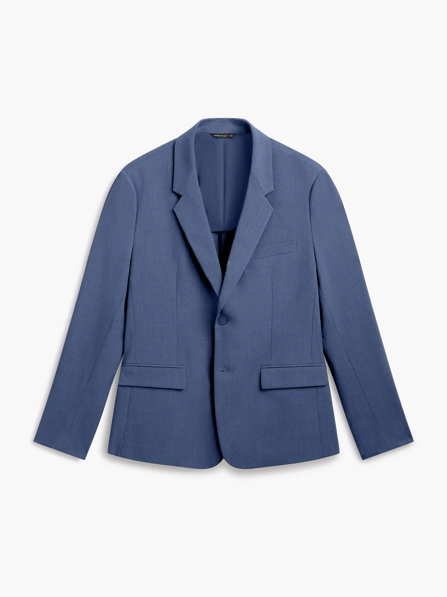 Men's Velocity Suit Jacket - Calcite Heather (MPS) Minimal Detailing