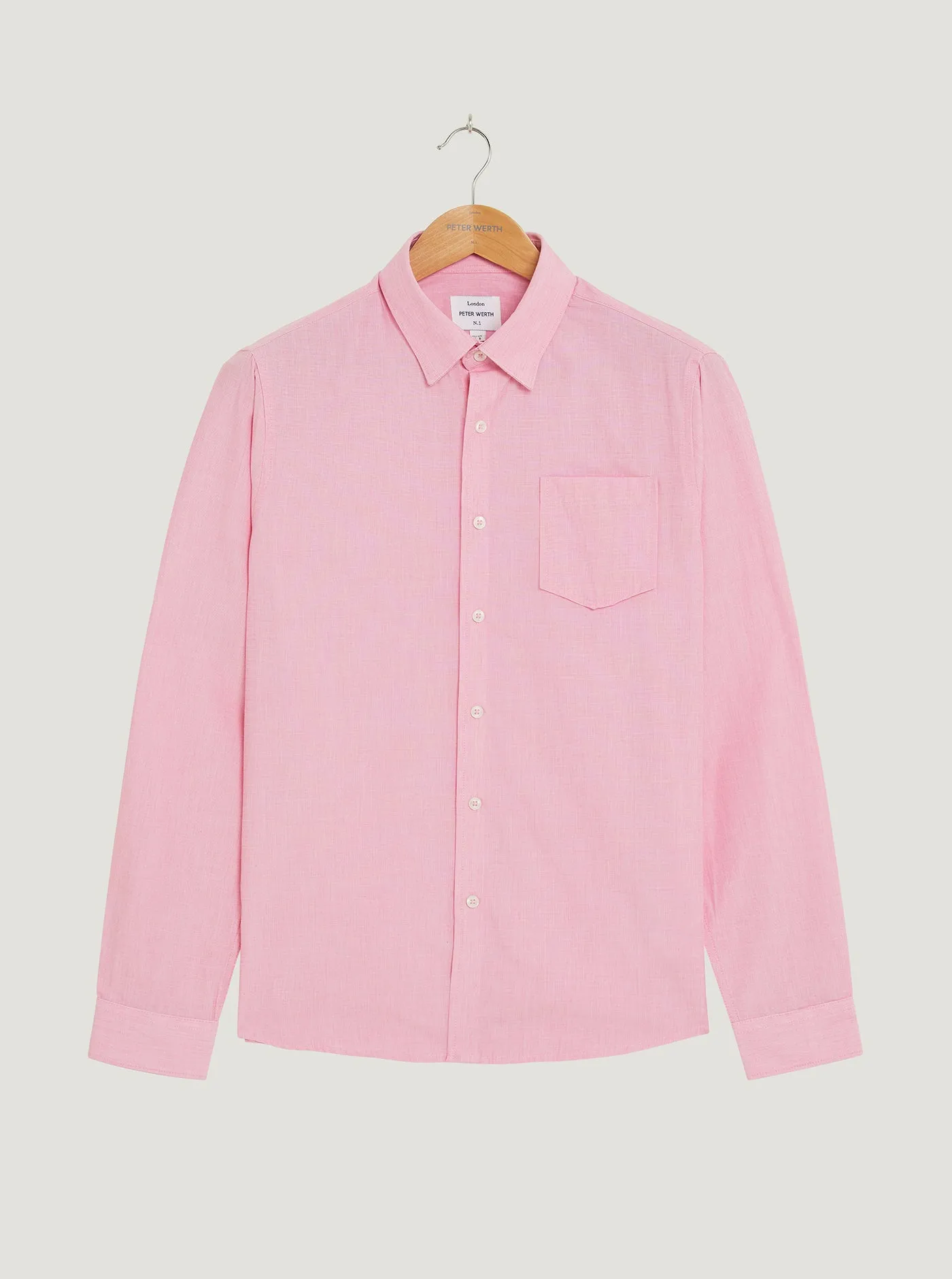 Beach Ready Hill Long Sleeve Shirt - Pink