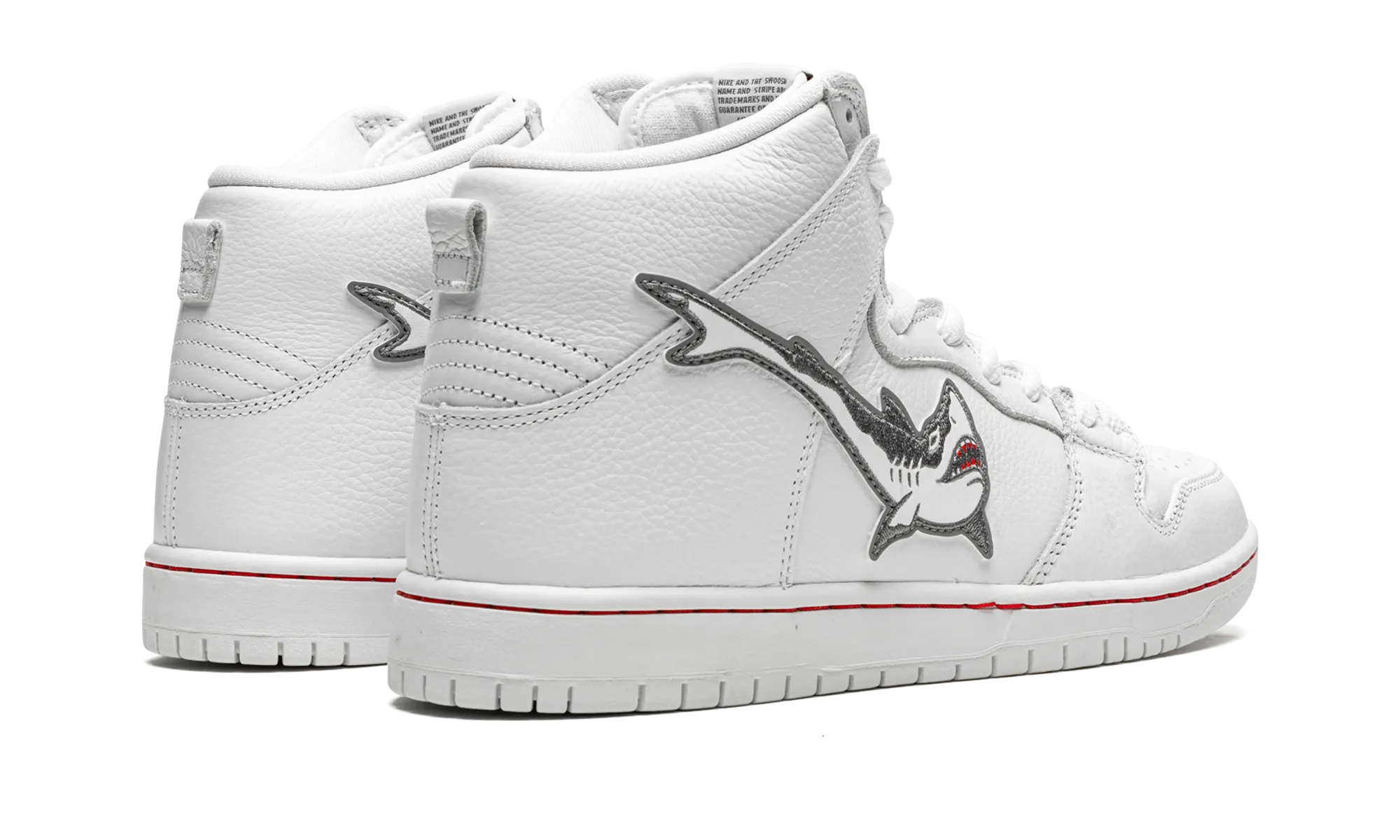 Sb Dunk High Pro ISO "Oski Great White" Anti   Fatigue Skater Ready Fit