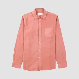 Folk Direction Babycord Shirt Dusty Pink Travel Essential