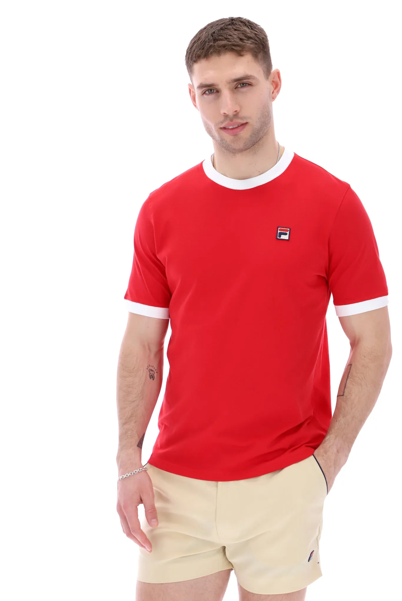 Marconi Essential Ringer T-Shirt Trendy Comfort