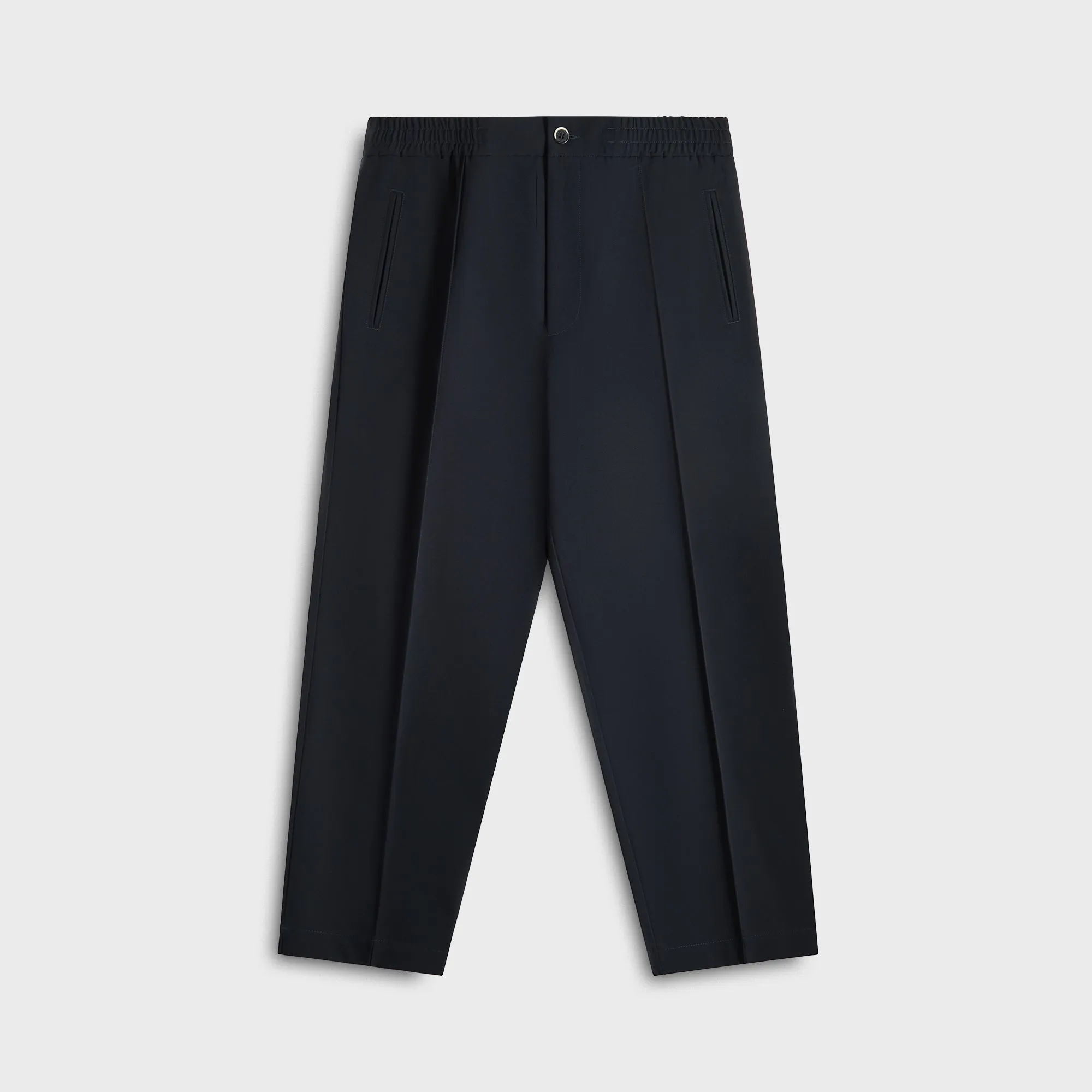 Barena Ameo Trouser - Navy Tapered ankle CompressionSupport