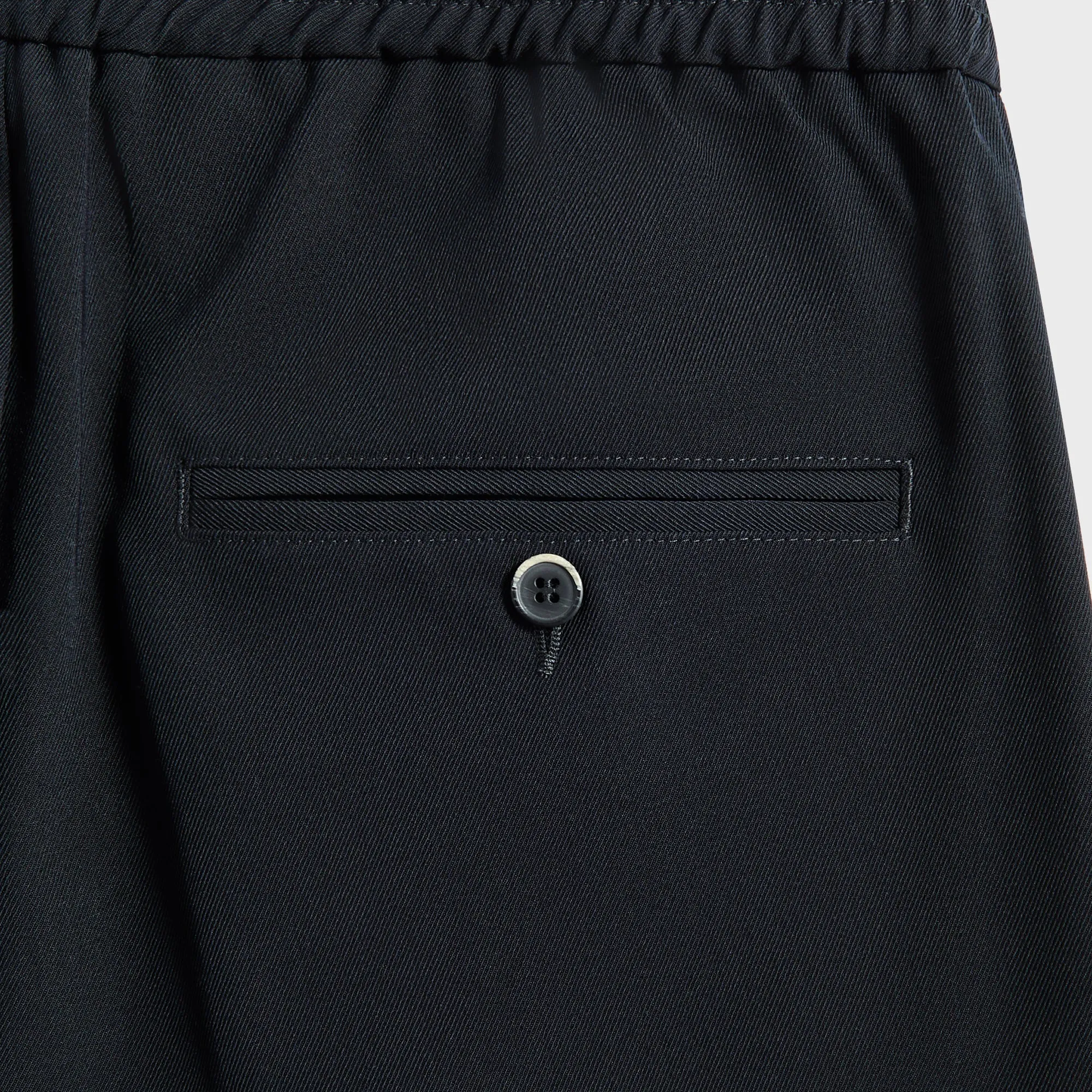 Barena Ameo Trouser - Navy Wrinkle Resistant Finish