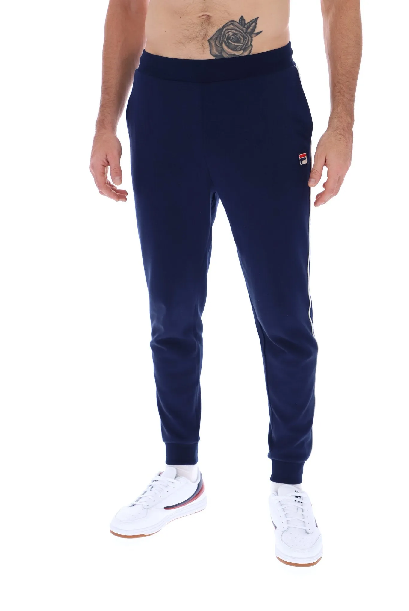 All Day Fit Comfort Stretch Patrick Track Pant With Contrast Piping