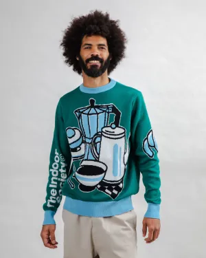 Functional Design product personalized touch The Indoor Society Sweater Green
