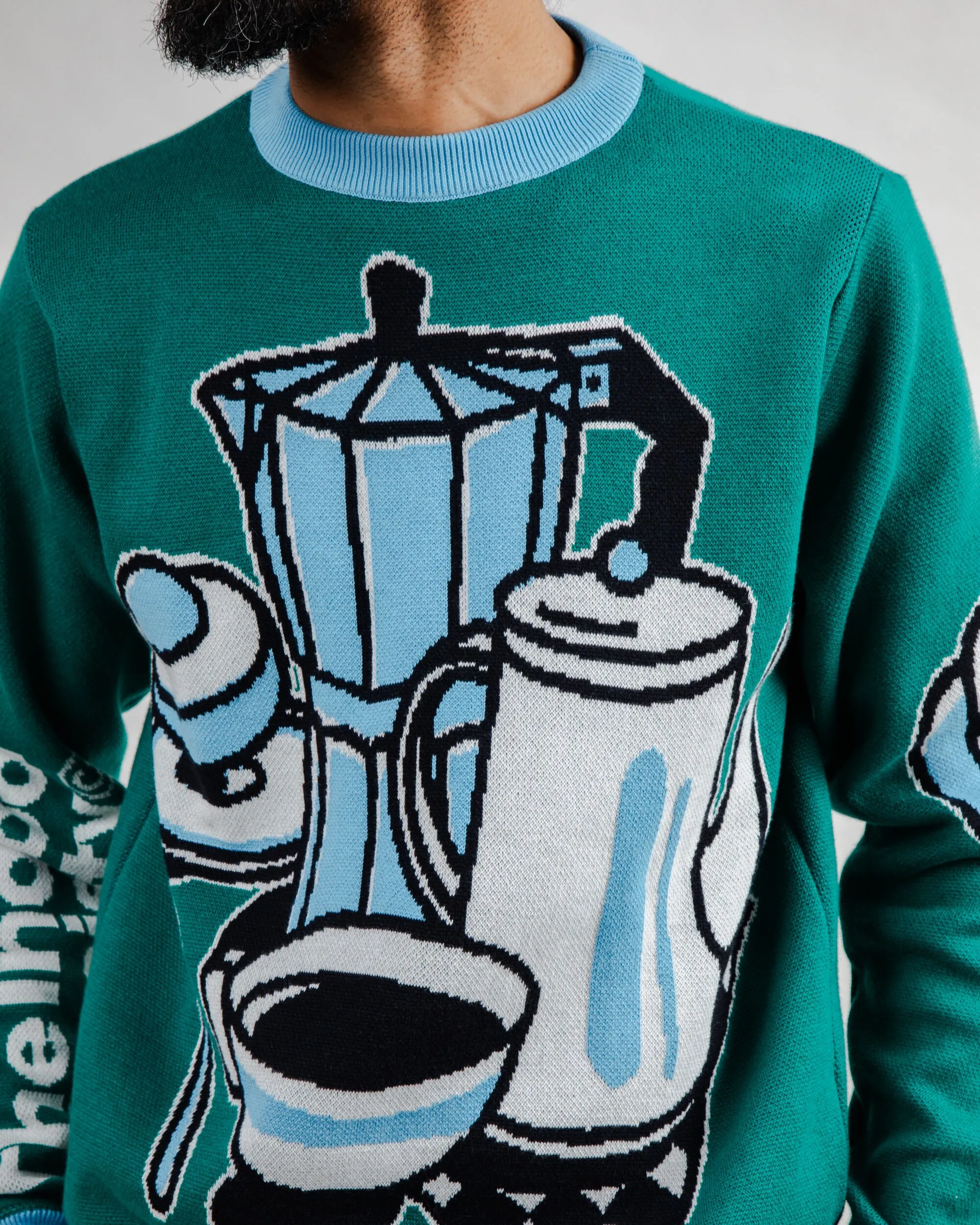 Core Relaxed Weekend Wear The Indoor Society Sweater Green