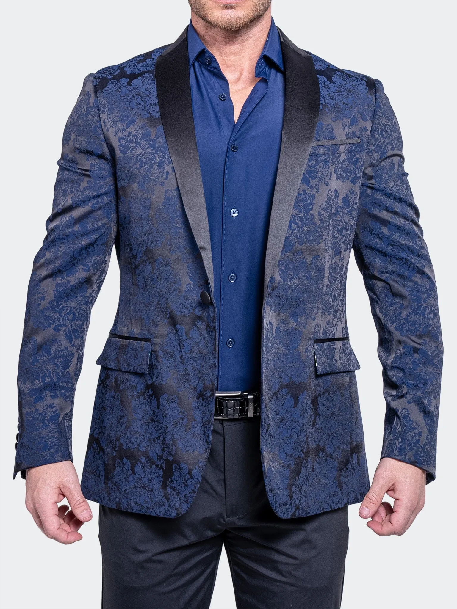 ThermalInsulation Stain Resistant Blazer Tesla  Ascension2169 Blue