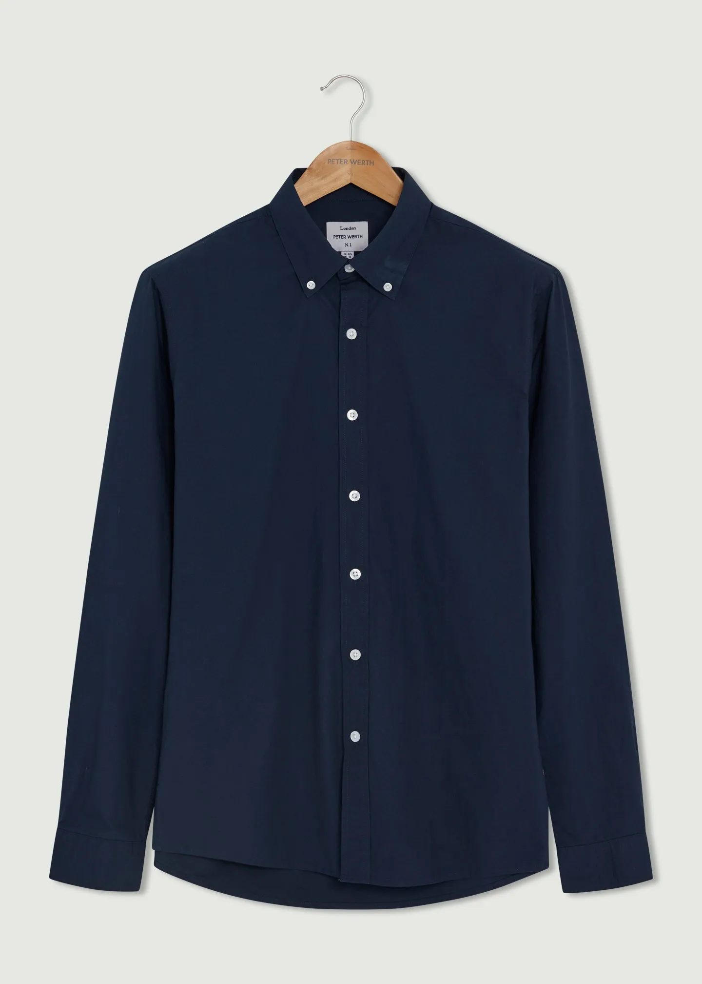 Peak Long Sleeve Shirt - Navy HighVisibility NonRestrictiveCut