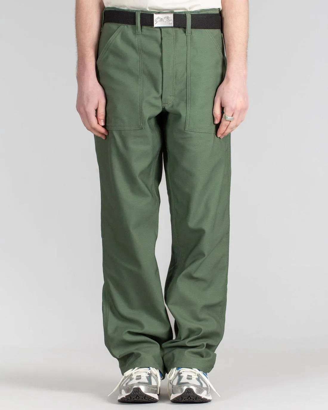 Stan Ray Made In USA OG Loose Fatigue Pants - Olive Sateen Core Item Affordable Neutral Holiday Vibes