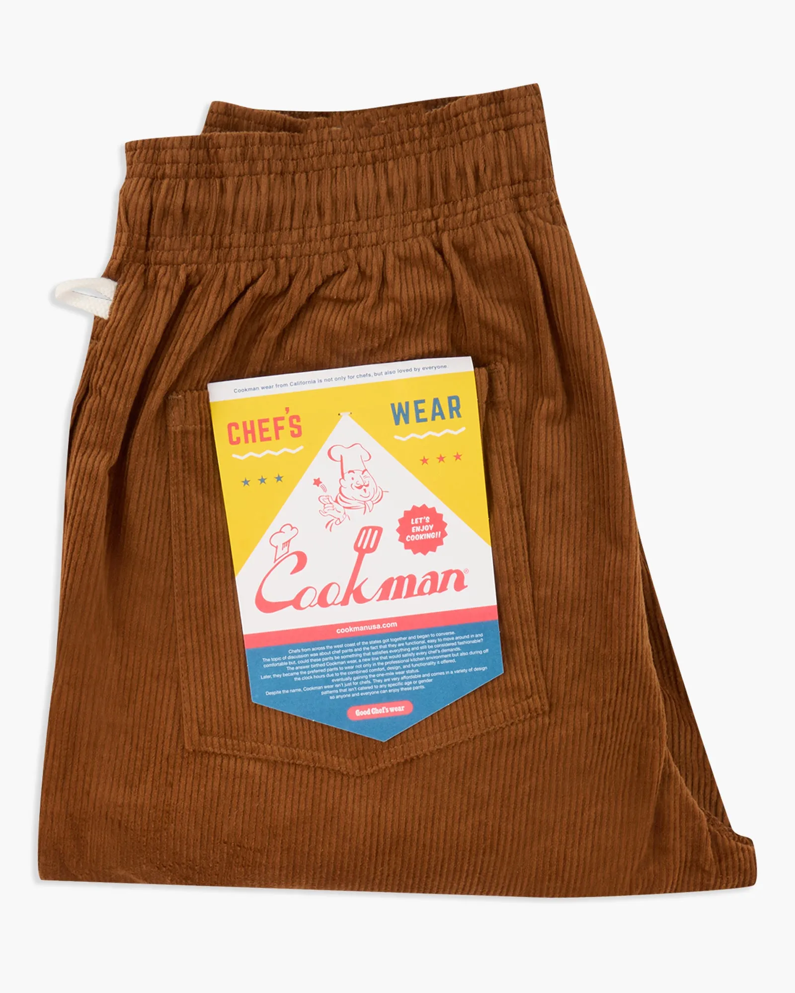 Cookman Chef Pants - Corduroy Brown Professional Wear Urban Explorer
