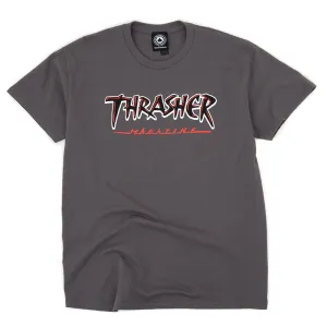 Slash S/S T-Shirt (Charcoal) Classic Chic Recommended