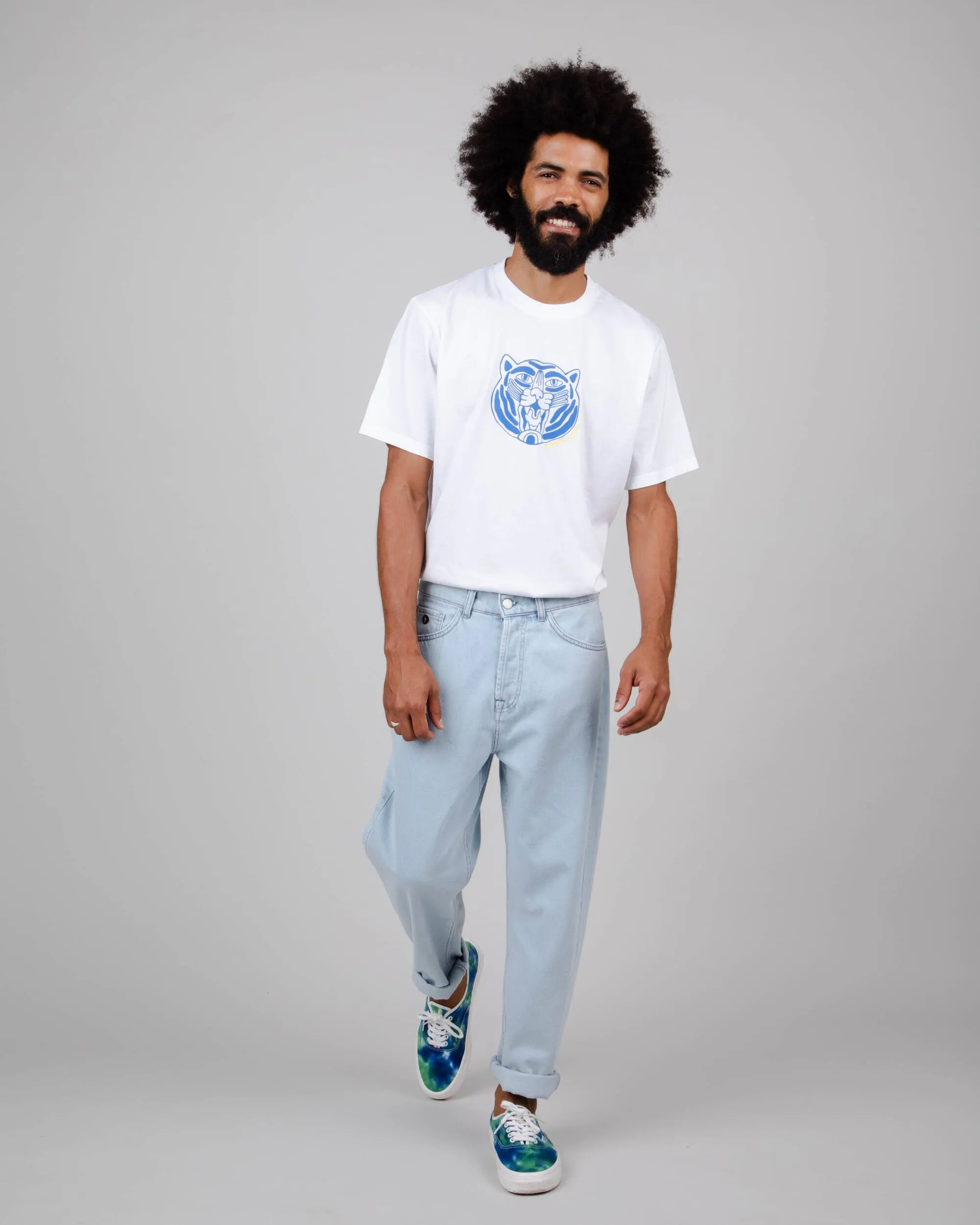 5 Pocket Denim Pants Light Blue Quick Access Zippers