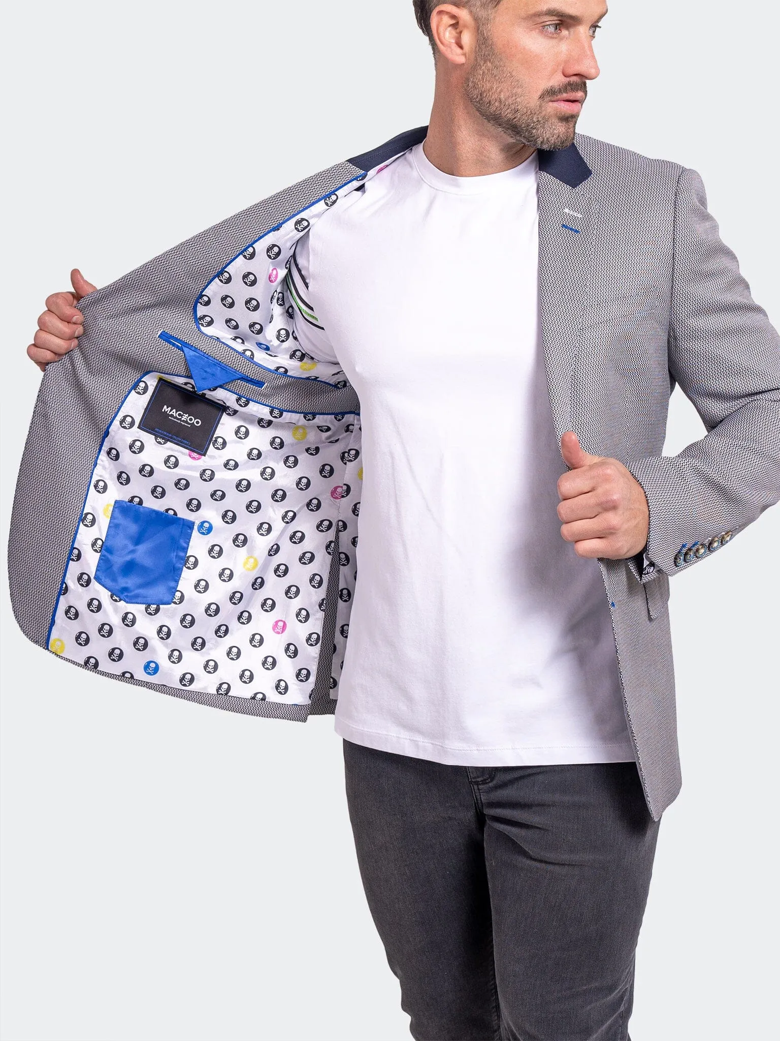 Compact Fit Look Blazer Socrate Evo Ascension2102 Blue