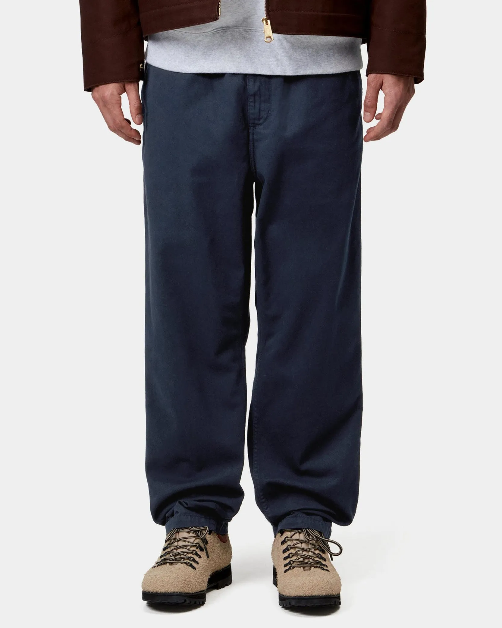 Temperature Regulating Fabric Carhartt WIP Flint Pant Regular Tapered Mens Trousers - Jupiter Garment Dyed
