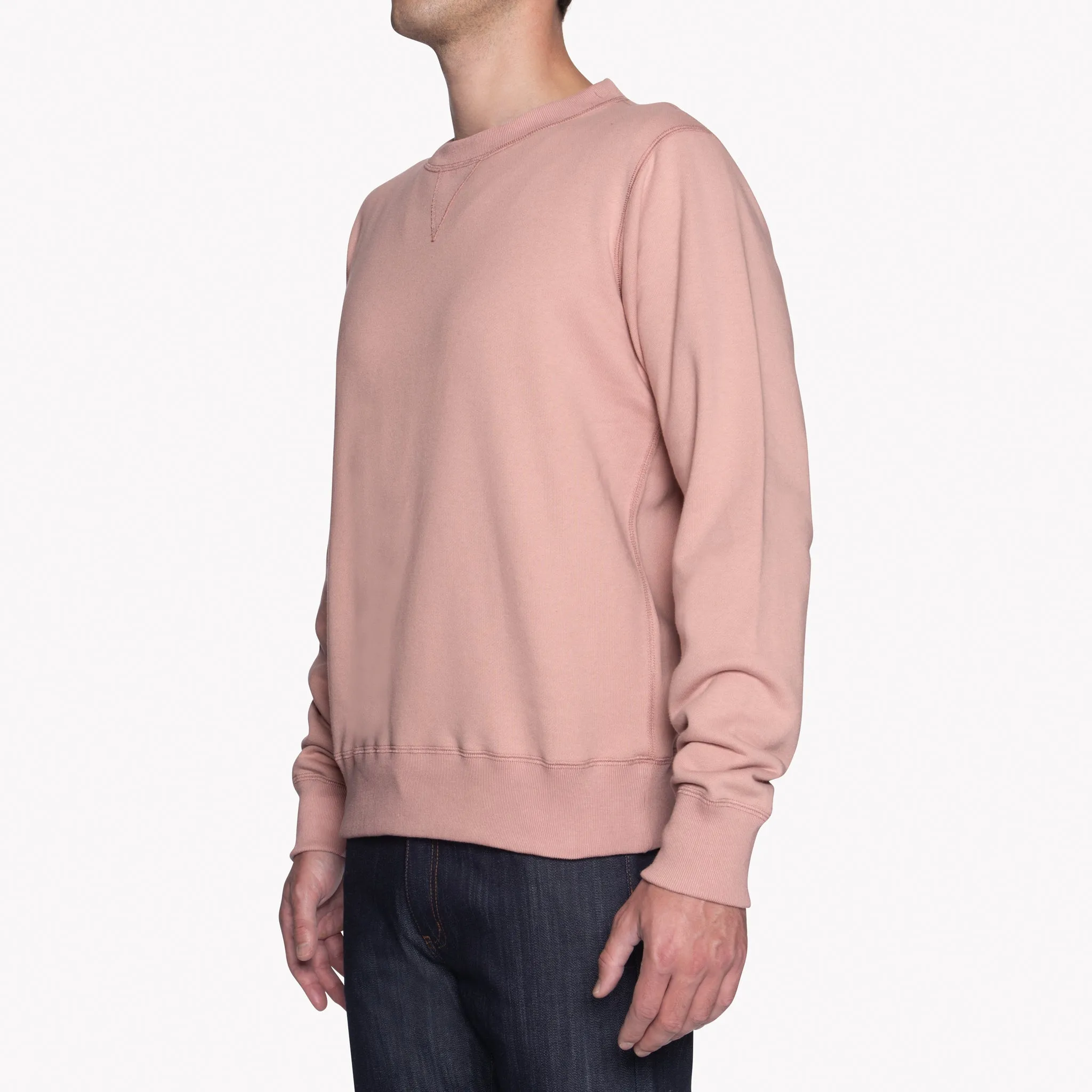 Crewneck - Heavyweight Terry - Blush Business Ready