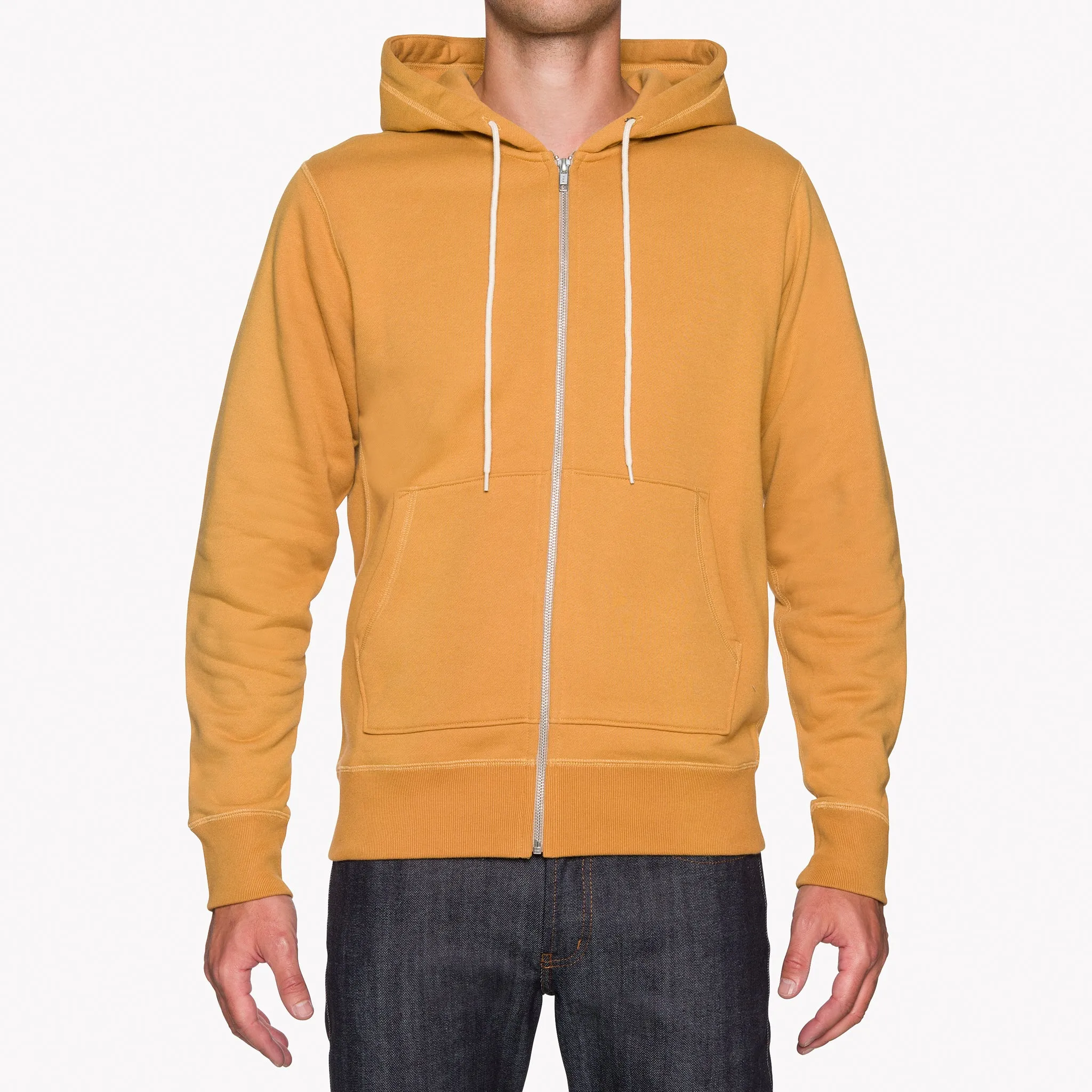 Effortless Look product party readiness Zip Hoodie - Heavyweight Terry - Amber