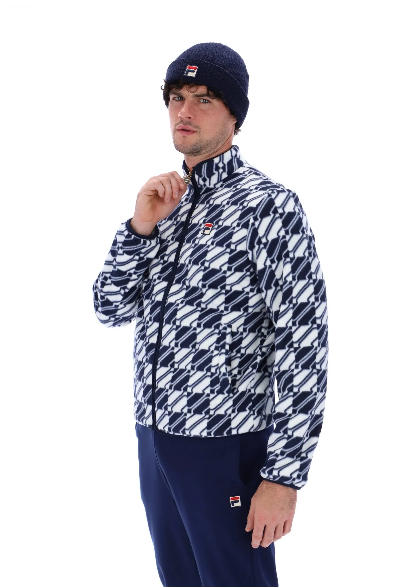 product couple connection Corman Statement Zip Through Fleece