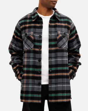 Wet Wicking Stretch Comfort Decoy Men's Heavyweight Flannel Overshirt