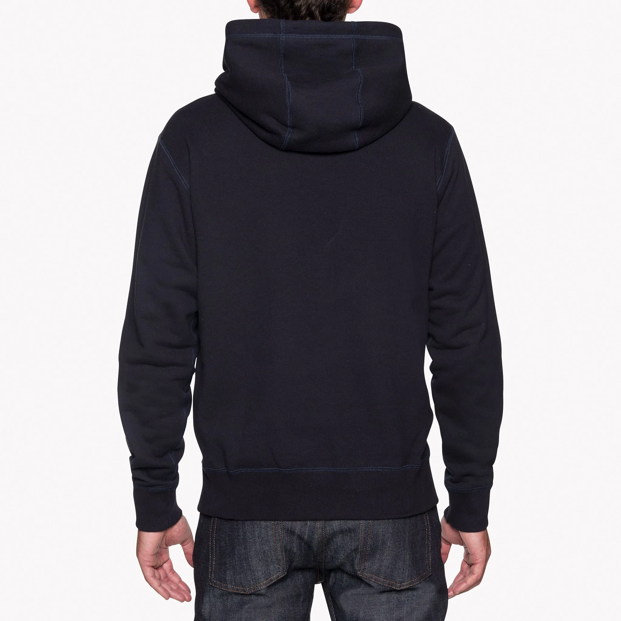 product family togetherness Adjustable Hood Pullover Hoodie - Heavyweight Terry - Navy