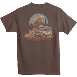 Out In A Scout Tee Flatlock stitching Everyday Essential