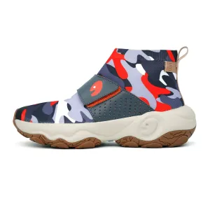 Crack-Red Grey Cazorla II Men rubber High Traction Adventure Journey