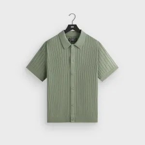 ElasticCuffs Kith Rhys Knit Stripe Buttondown - Pavilion