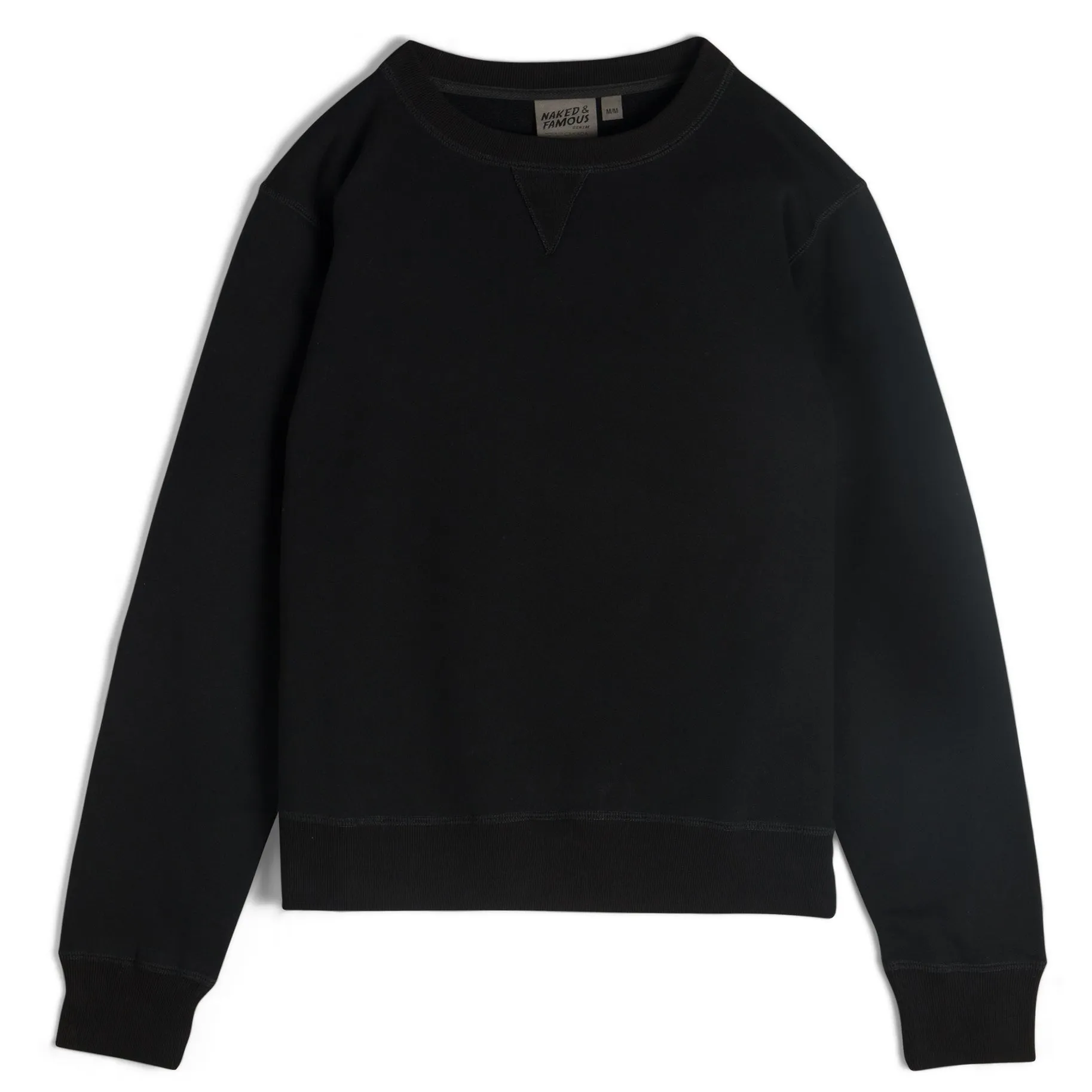 Bar Hopping Crewneck - Heavyweight Terry - Black