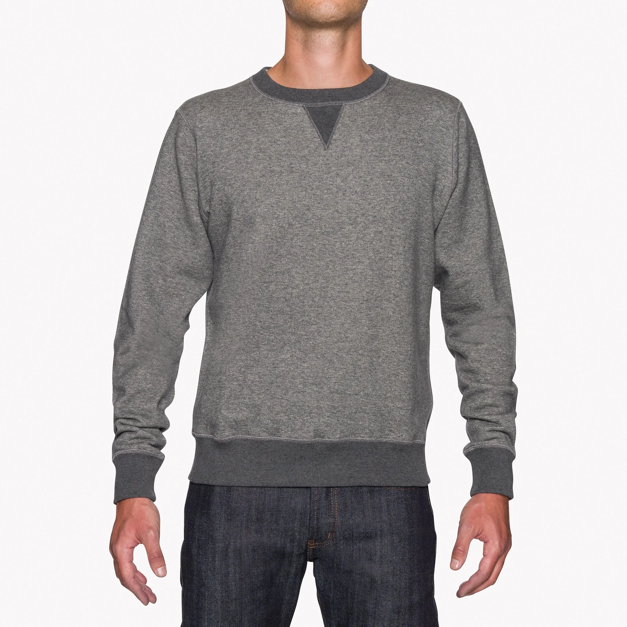One-of-a-kind Crewneck - Heavyweight Terry - Charcoal