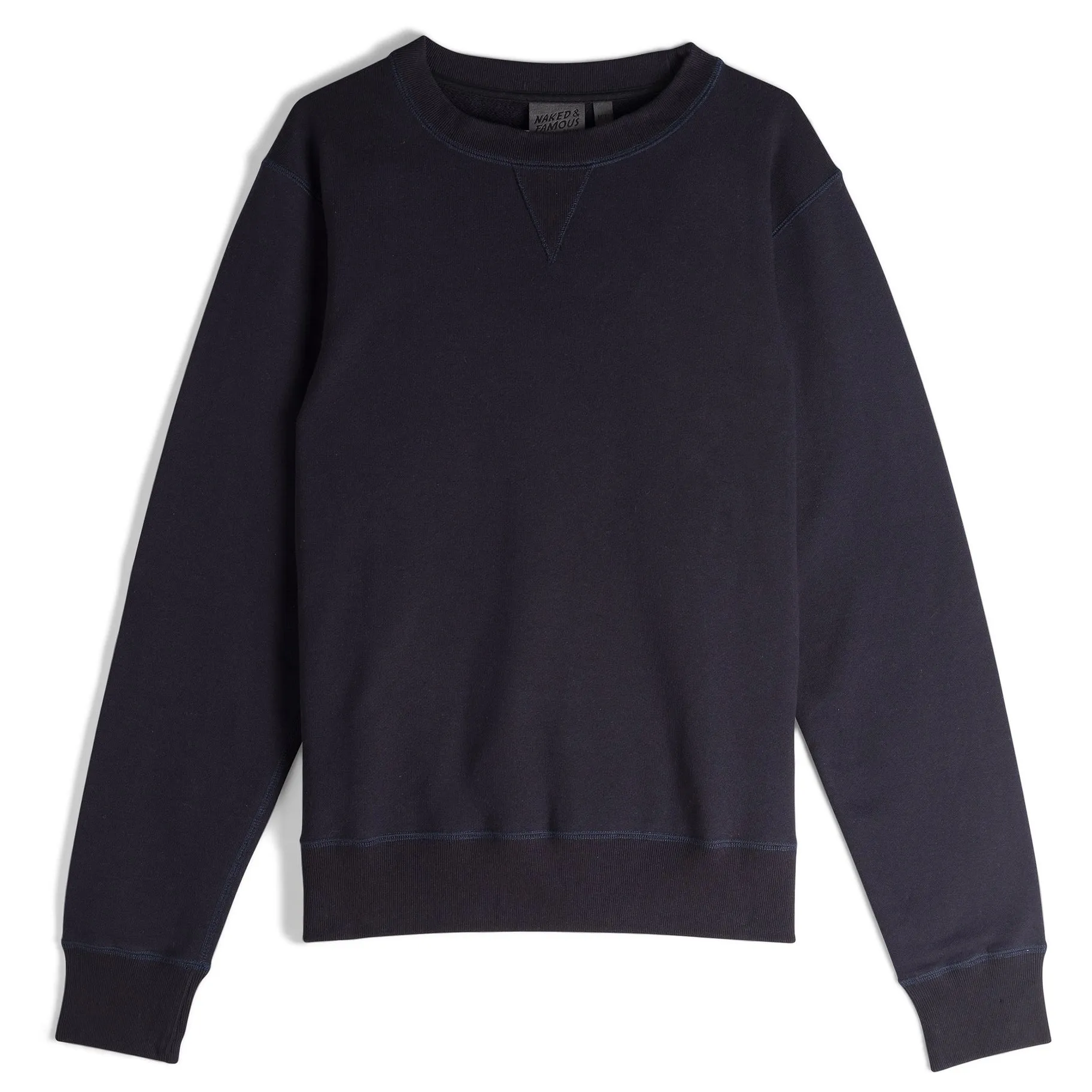 Crewneck - Heavyweight Terry - Navy Backpacking Essential