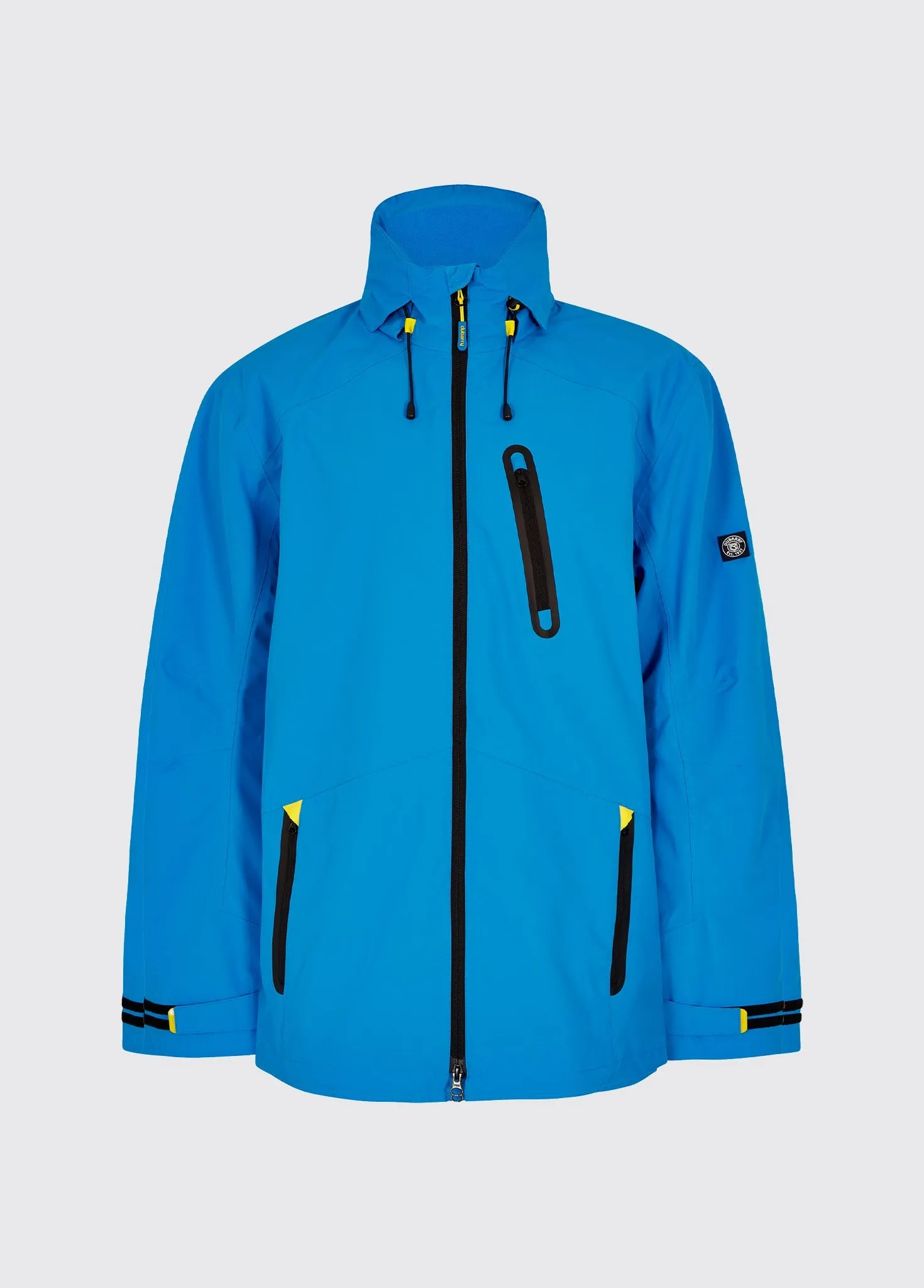 Casual Classic Crossbarry Men's waterproof jacket - Greek Blue