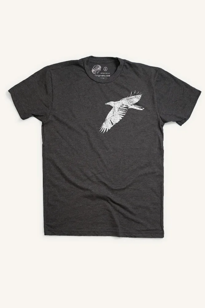 Crow T-shirt (Mens) Seasonal Wear Reinforced Collar