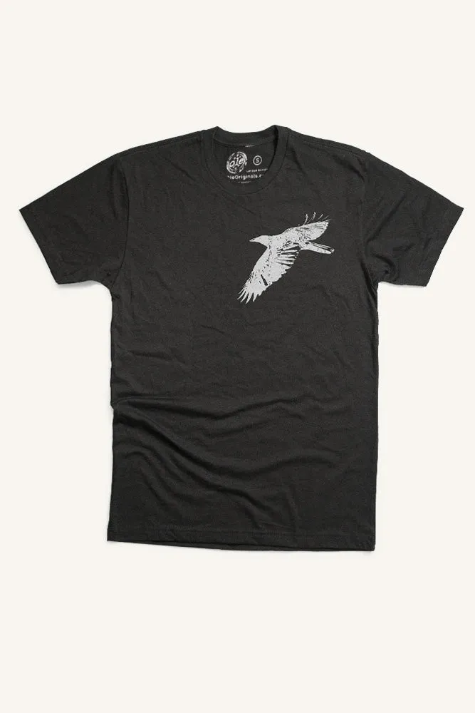 Stretch Fit Design Easter Crow T-shirt (Mens)