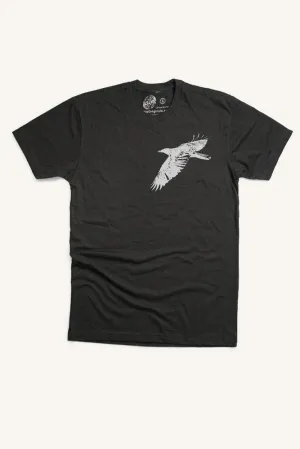 Stretch Fit Design Easter Crow T-shirt (Mens)