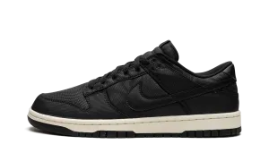 Dunk Low Retro PRM "Black Canvas" Ankle Form