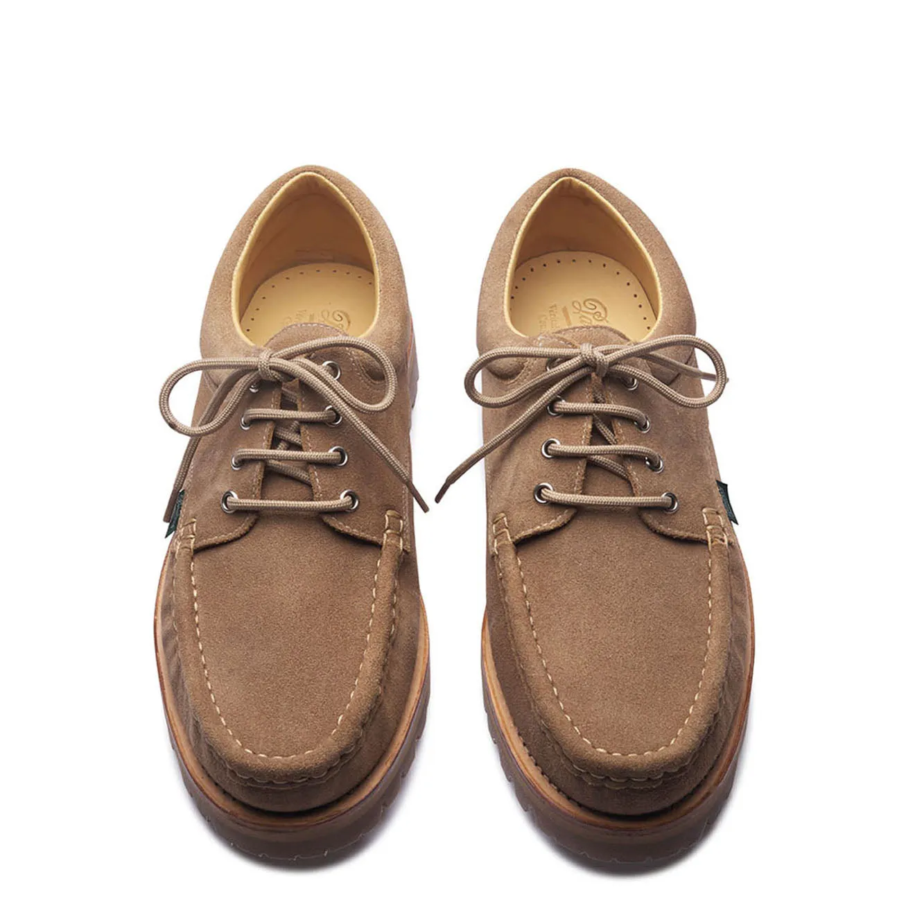 Dual Tone Paraboot Thiers Velvet Nutmeg