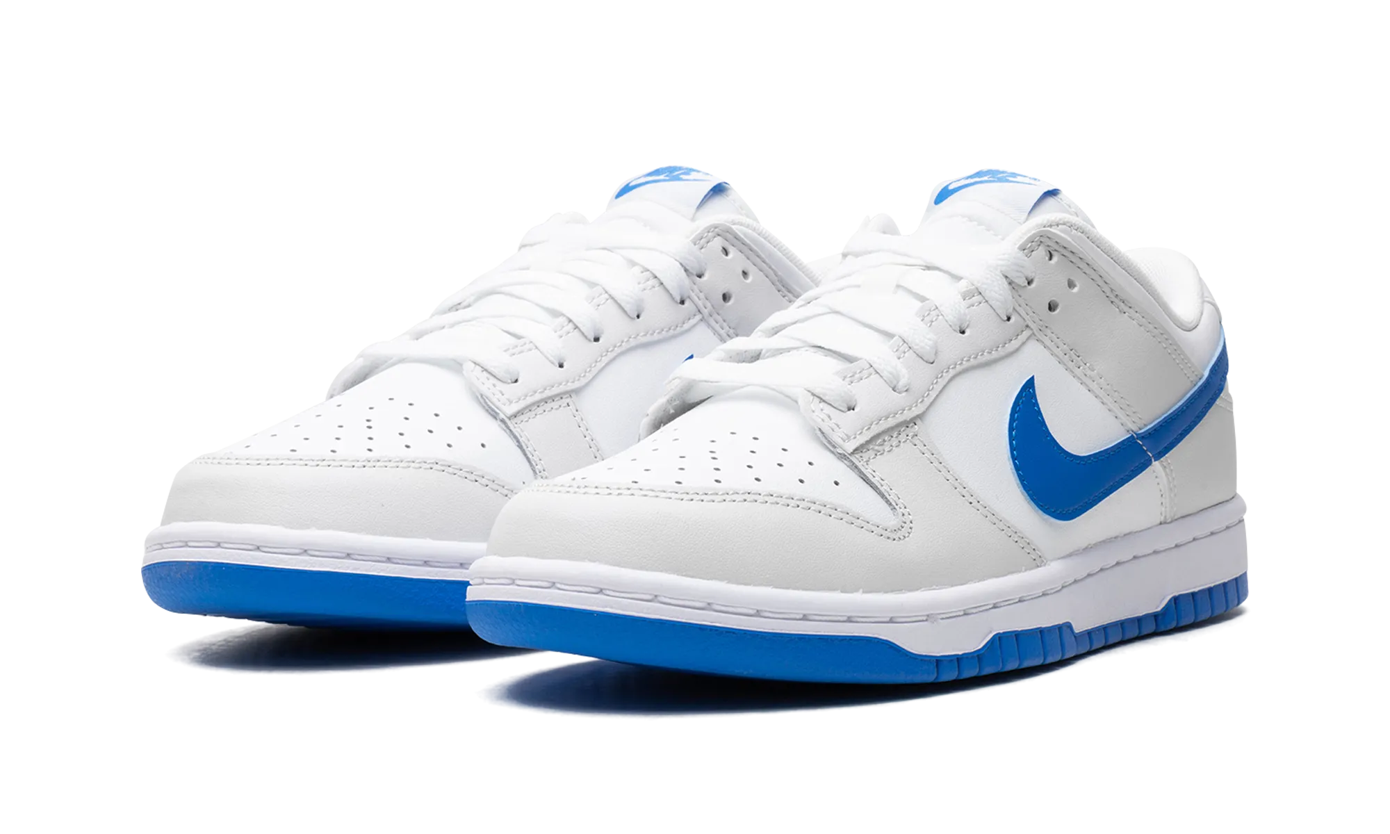 Easy Clean Lace Up Dunk Low "Photo Blue"