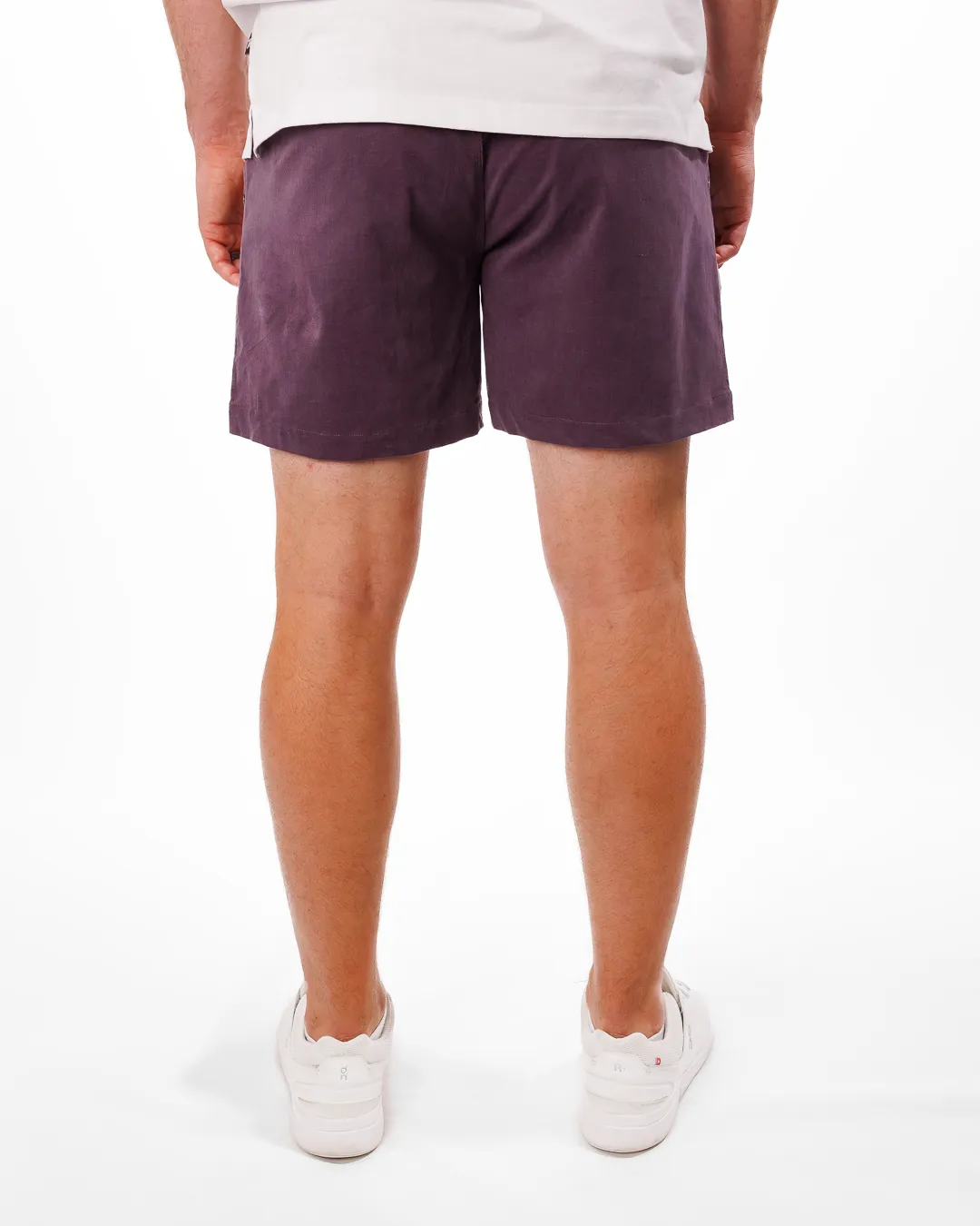 Fair trade Travel Essential DayDrift Men's Shorts - Purple Ash