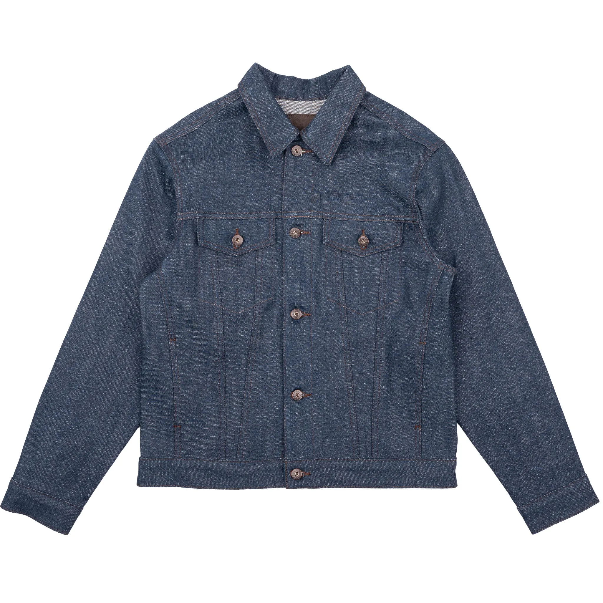 BreathableFabric Denim Jacket  - Kawataro Selvedge - Indigo