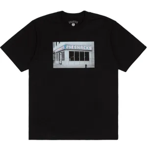 Sporty and Stylish Diner S/S T-Shirt (Black)