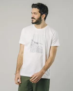District T-Shirt White Non-toxic Fashionable Ease