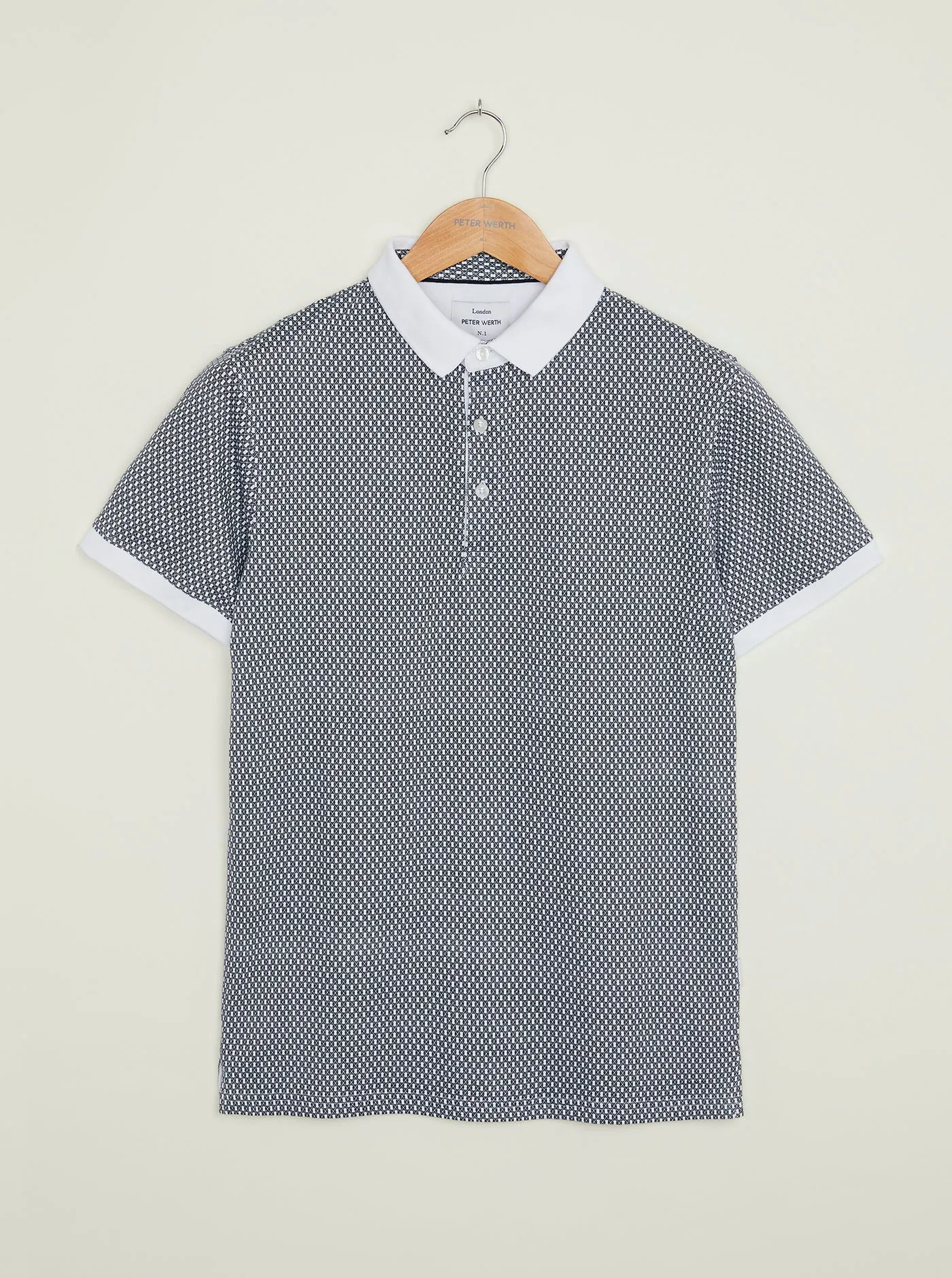 Dock Polo - White/Navy Versatile Design