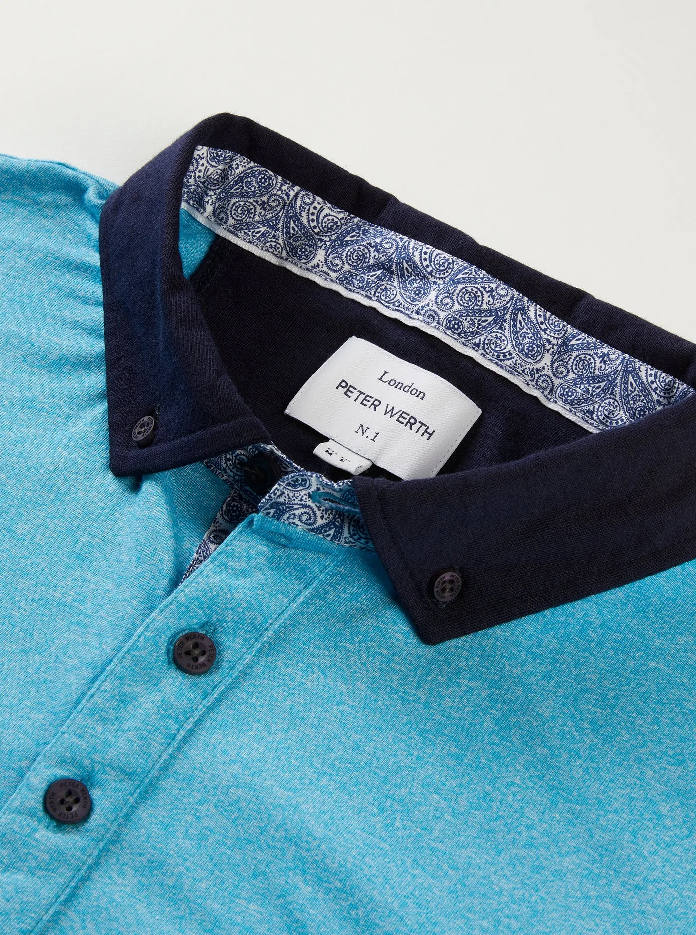 Dodworth Polo - Blue Fresh Ease Breathable knit
