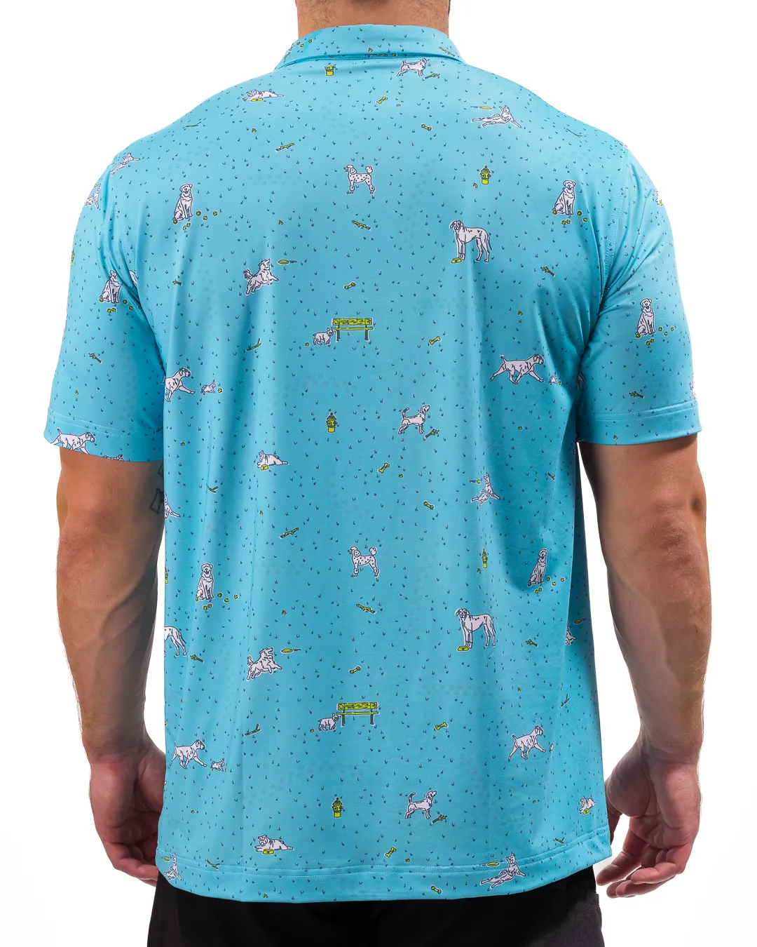 Seasonal Trend Modern Fit Dog Park Men's Polo