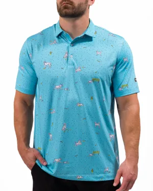 Dog Park Men's Polo Effortless Style