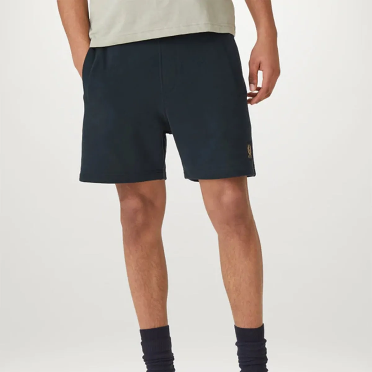 Belstaff - Sweatshorts in Dark Ink quick-dry feature
