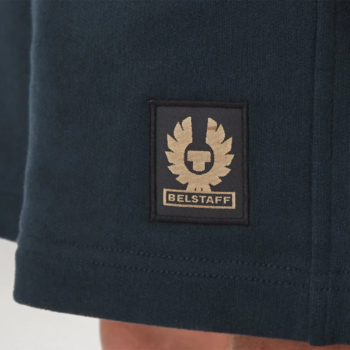 Belstaff - Sweatshorts in Dark Ink Freedom Movement dungarees