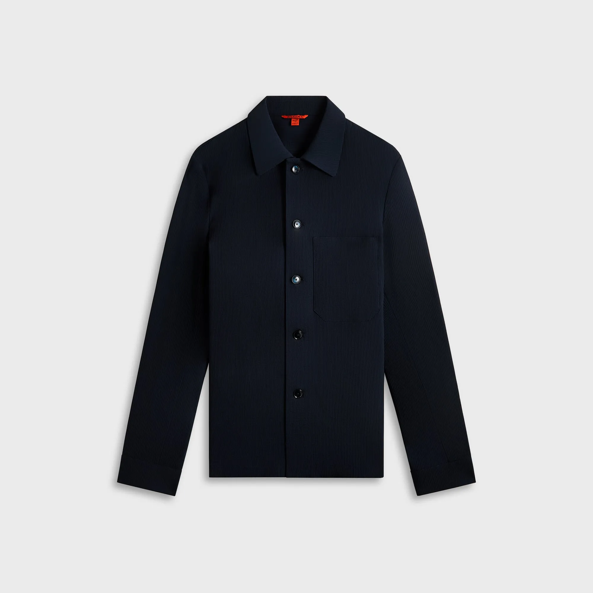 Barena Cedrone Arela Overshirt - Navy Foldable Design