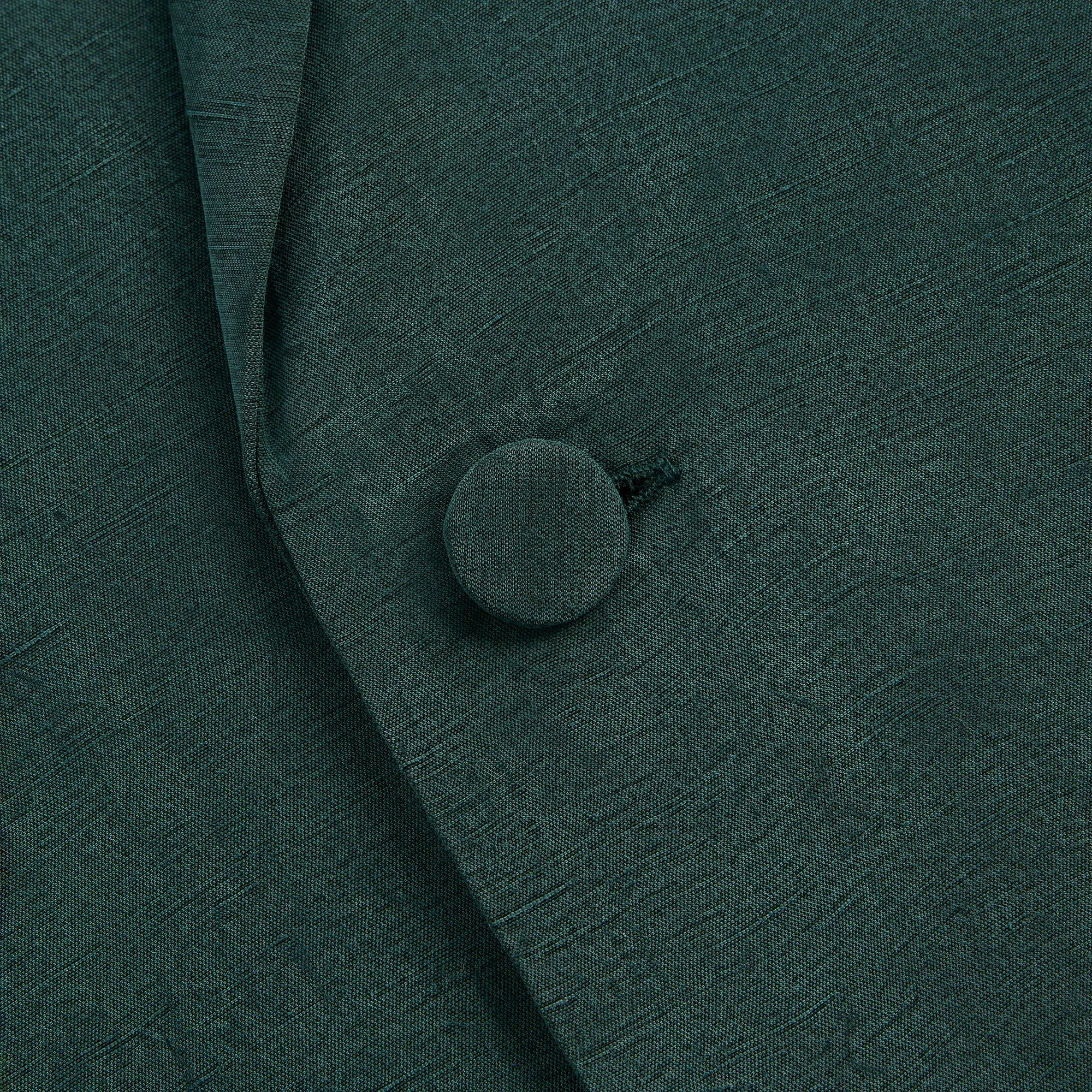 Fall Outfit Eco Conscious Dye Process Kith Cupro Linen Short Sleeve Thompson Crossover Shirt - Stadium