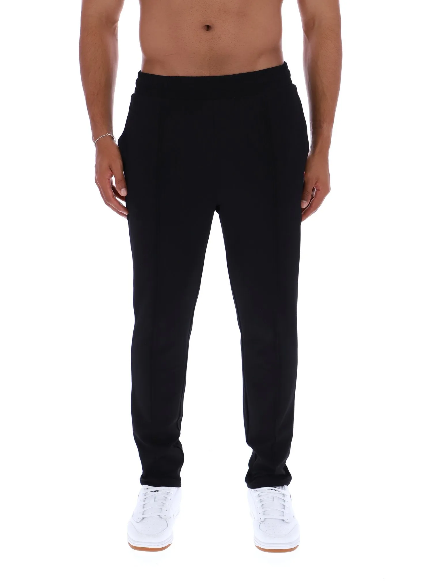 Clean Cut Quality Material Molveno Pin Tuck Slim Leg Pants
