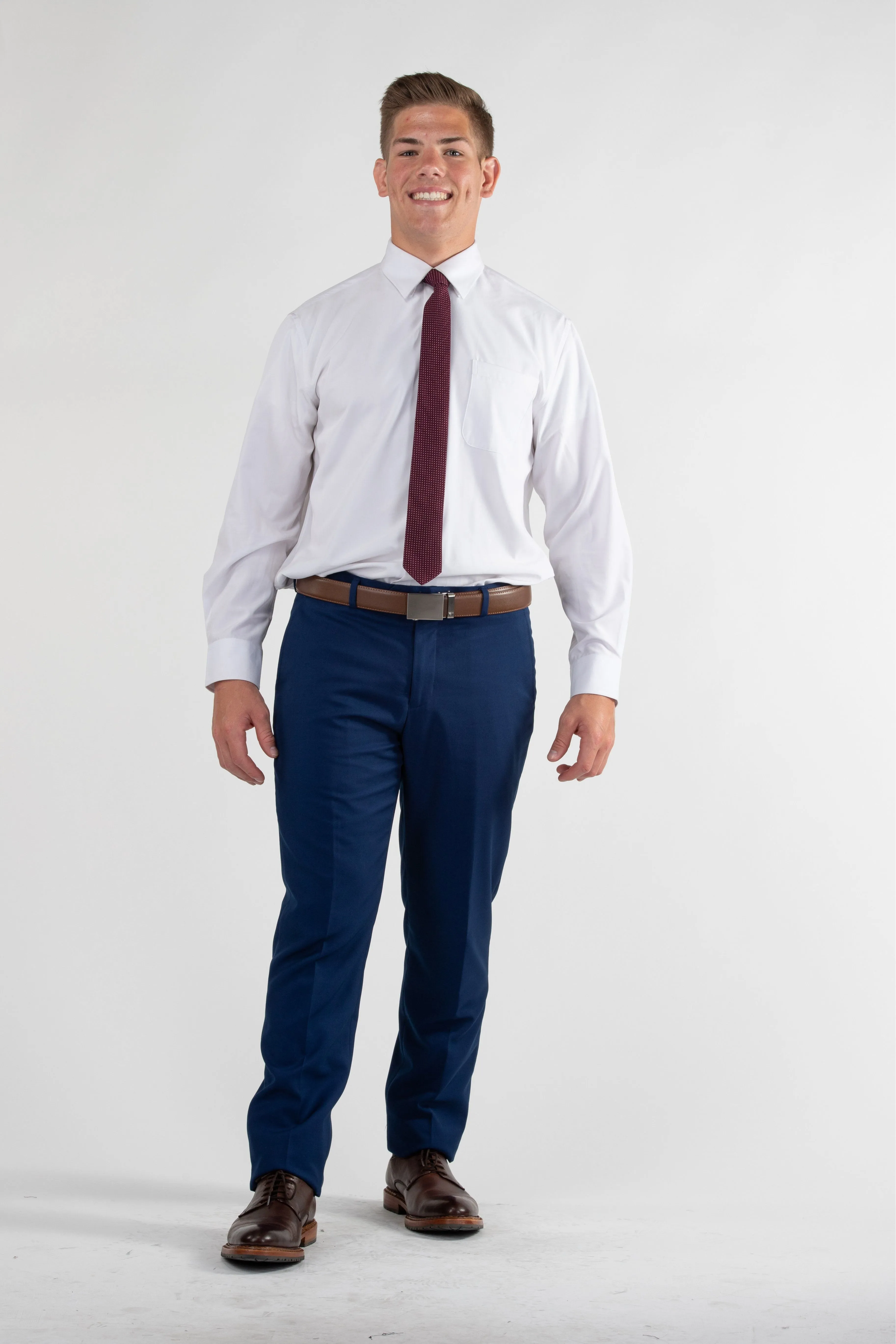 Compact Storage Relax Fit Wear Signature Suit Pant Slim Fit / Indigo